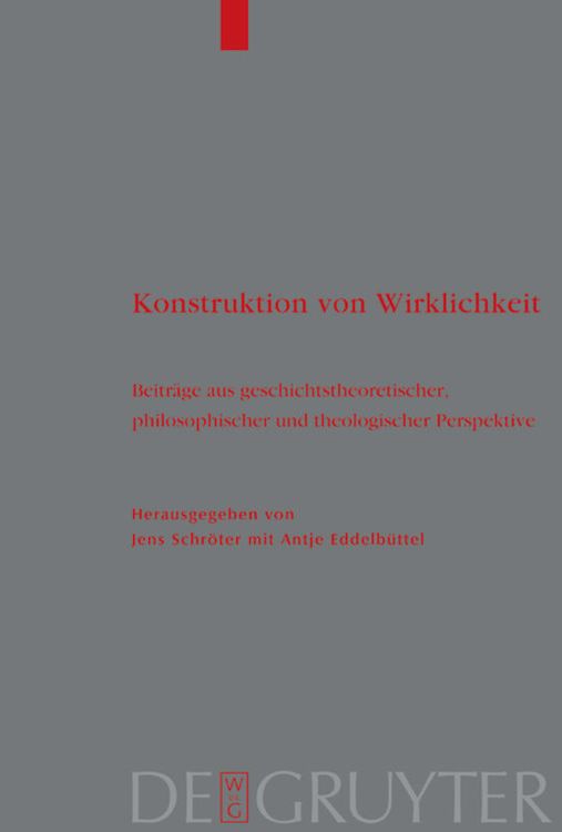 Bild vom Artikel Konstruktion von Wirklichkeit vom Autor Jens Schröter