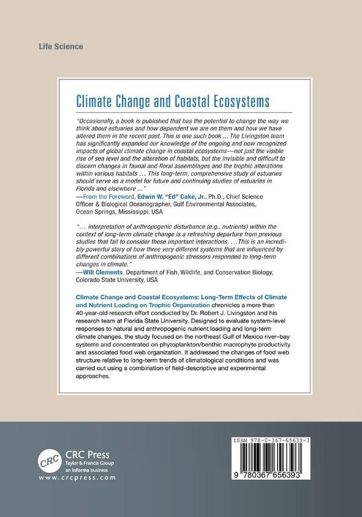 Produktbild: Climate Change and Coastal Ecosystems
