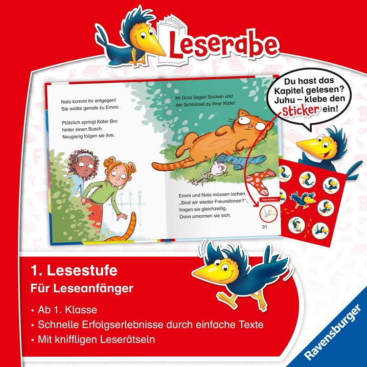 Produktbild: Leserabe 1. Lesestufe - Emmi und Nala im Tanz-Fieber
