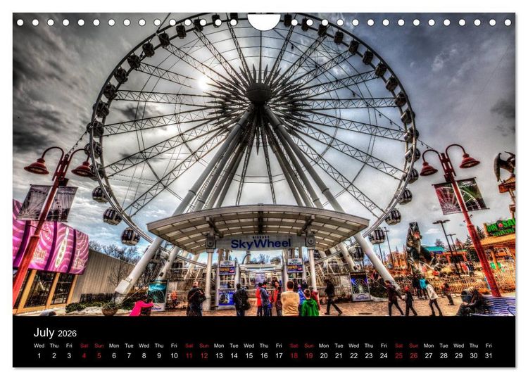 Produktbild: Niagara Falls 2026 (Wall Calendar 2026 DIN A4 landscape), CALVENDO 12 Month Wall Calendar