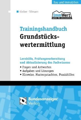 Produktbild: Trainingshandbuch Grundst&uuml;ckswertermittlung