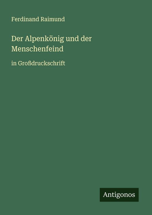 Produktbild: Der Alpenk&ouml;nig und der Menschenfeind