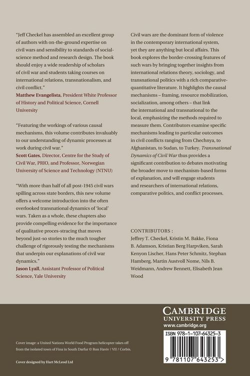 Produktbild: Transnational Dynamics of Civil War