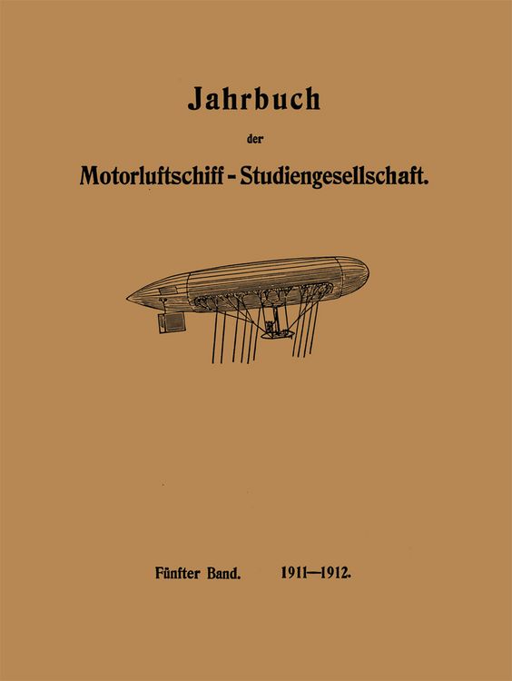 Produktbild: Jahrbuch der Motorluftschiff-Studiengesellschaft