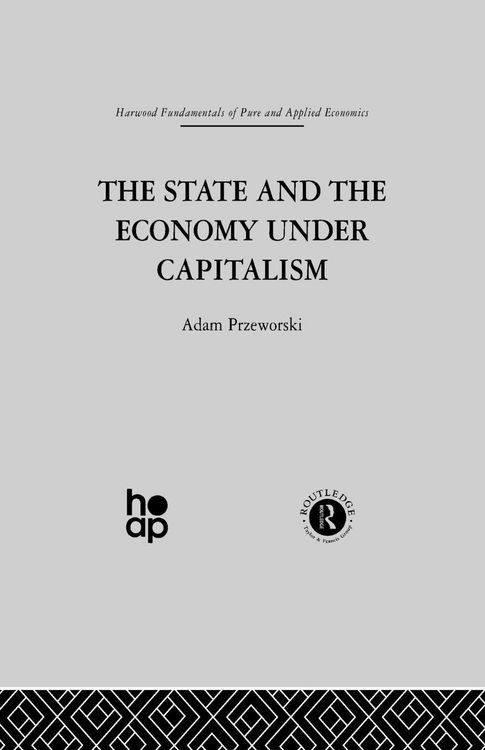 Produktbild: The State and the Economy Under Capitalism