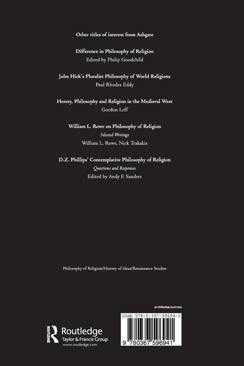 Produktbild: Philosophy of Religion in the Renaissance