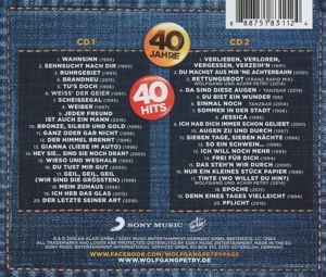 Produktbild: 40 Jahre-40 Hits
