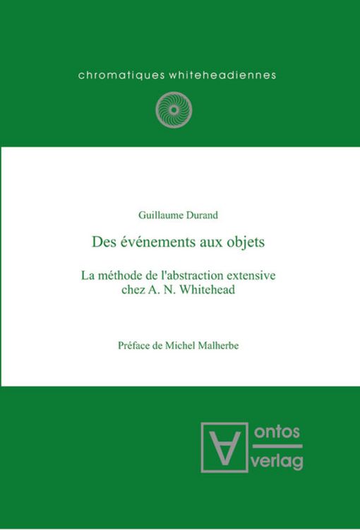 Produktbild: Des &eacute;v&eacute;nements aux objets