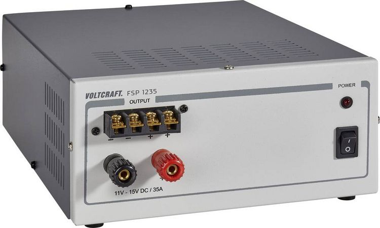 Produktbild: VOLTCRAFT FSP 1235 Labornetzger&auml;t, Festspannung 11 - 15 V/DC 35 A 525 W Anzahl Ausg&auml;nge 1 x