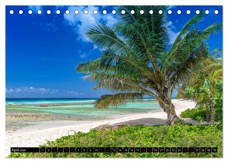 Produktbild: Barbados (Tischkalender 2026 DIN A5 quer), CALVENDO Monatskalender