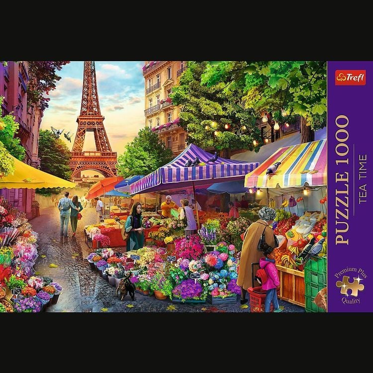 Produktbild: Tea Time: Flower Market, Paris