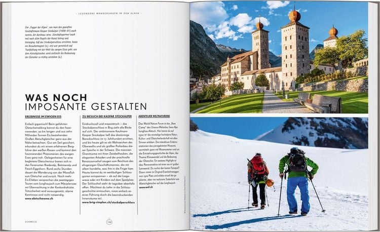 Produktbild: LONELY PLANET Bildband Legend&auml;re Wanderungen in den Alpen