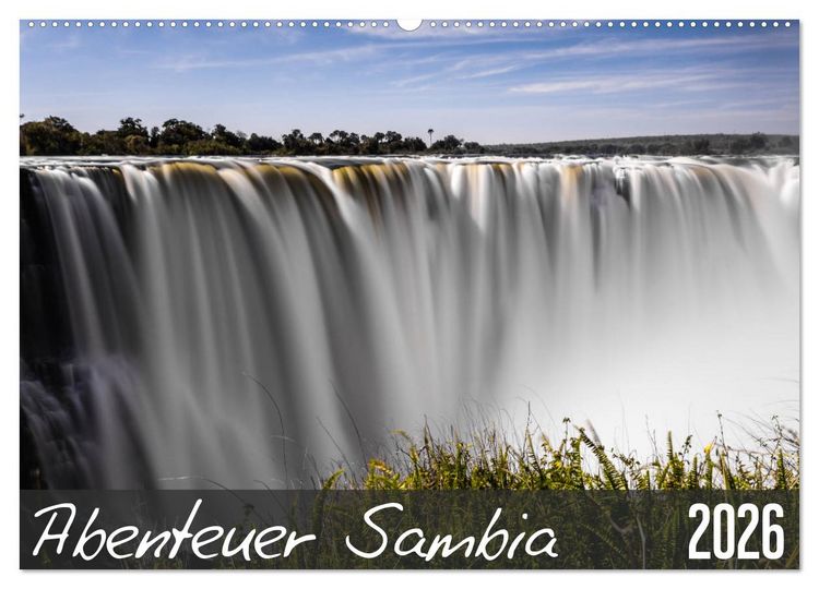 Produktbild: Abenteuer Sambia (Wandkalender 2026 DIN A2 quer), CALVENDO Monatskalender