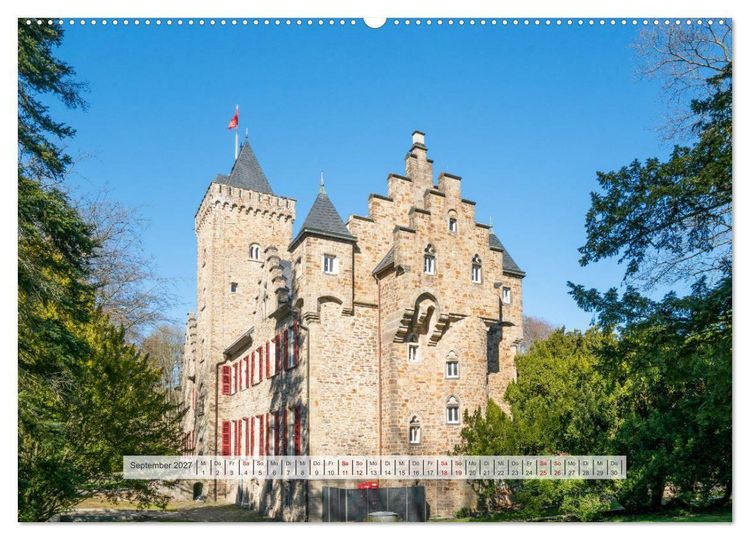 Produktbild: Ritterwelten an der Ruhr (Wandkalender 2027 DIN A2 quer), CALVENDO Monatskalender