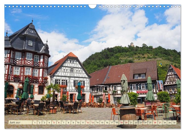 Produktbild: Heppenheim im Laufe der Jahreszeiten (Wandkalender 2027 DIN A3 quer), CALVENDO Monatskalender