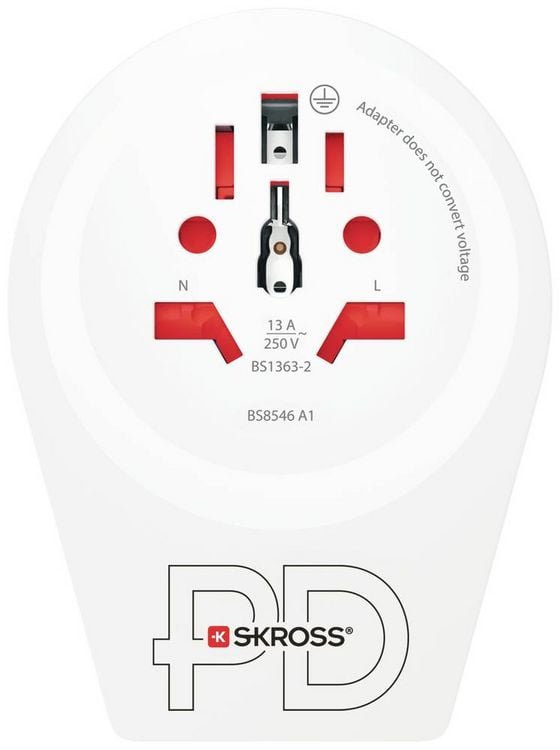 Produktbild: Skross 1.500292 Reiseadapter Country Adapter World to US USB C20PD