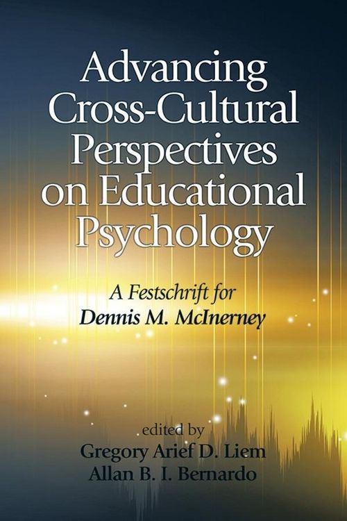 Produktbild: Advancing Cross-Cultural Perspectives on Educational Psychology