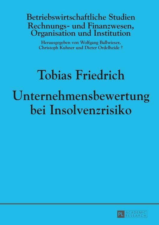 Produktbild: Unternehmensbewertung bei Insolvenzrisiko