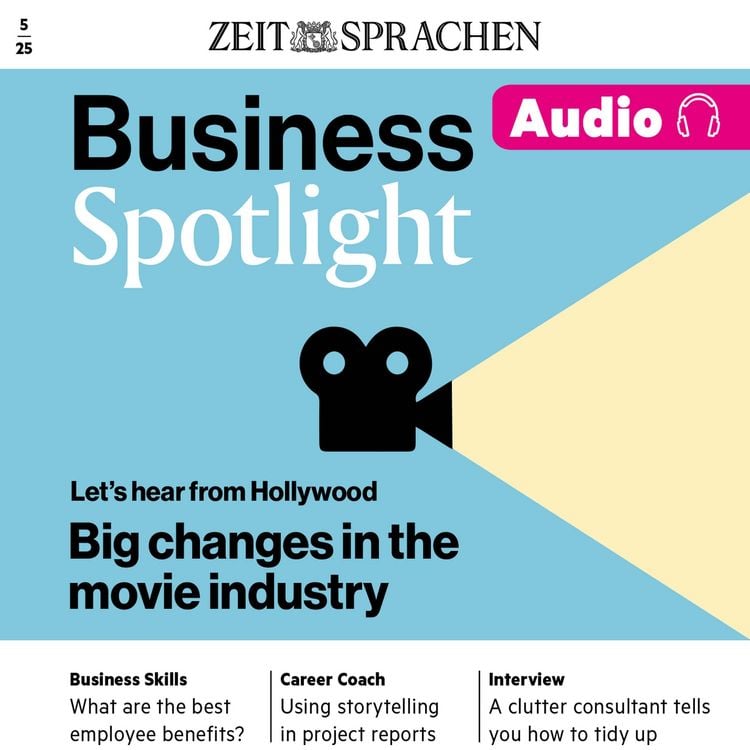 Produktbild: Business Englisch lernen Audio – Let's hear from Hollywood