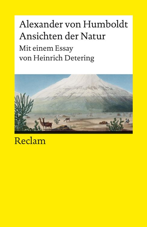 Produktbild: Ansichten der Natur. Mit einem Essay von Heinrich Detering
