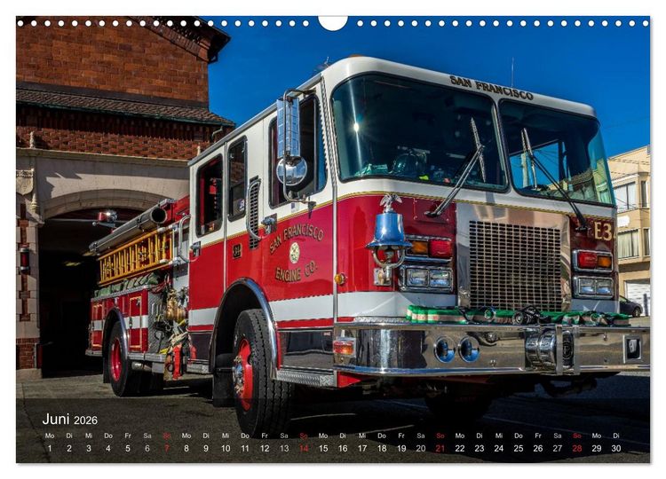 Produktbild: San Francisco Impressionen Tag und Nacht (Wandkalender 2026 DIN A3 quer), CALVENDO Monatskalender