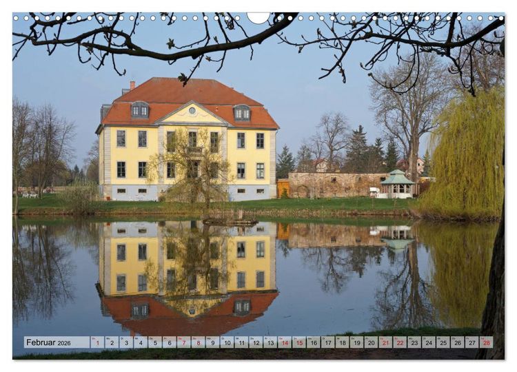 Produktbild: Schl&ouml;sser- und Burgenland Th&uuml;ringen (Wandkalender 2026 DIN A3 quer), CALVENDO Monatskalender