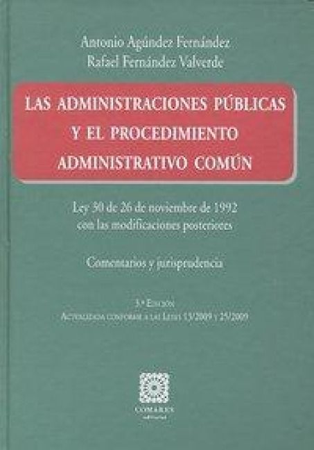 Produktbild: Las administraciones p&uacute;blicas y el procedimiento administrativo com&uacute;n