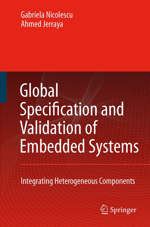 Produktbild: Global Specification and Validation of Embedded Systems