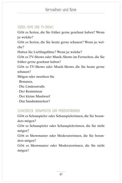 Produktbild: Gespr&auml;chsimpulse bei Demenz. Anregungen und Impulse f&uuml;r Gespr&auml;che mit Senioren mit Demenz. Rund um Allt&auml;gliches, Feste und Feiern u.vm.