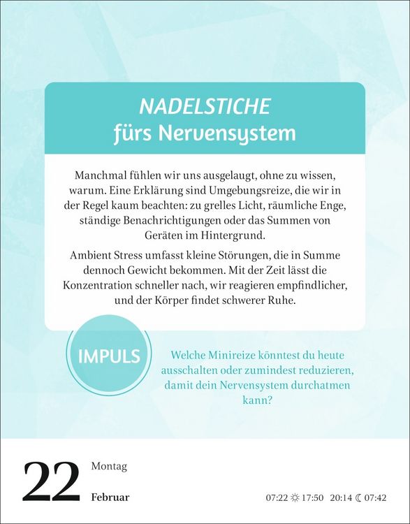 Produktbild: Der Psychologie-Kalender Tagesabrei&szlig;kalender 2027 - Endlich wissen, wie wir ticken