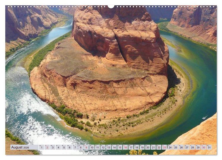 Produktbild: Der S&uuml;dwesten der USA. Freiheit und Weite (hochwertiger Premium Wandkalender 2026 DIN A2 quer), Kunstdruck in Hochglanz