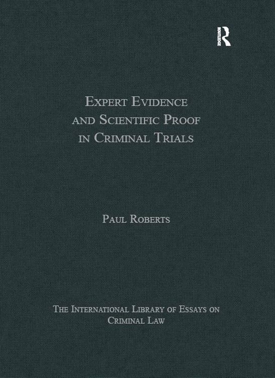 Produktbild: Expert Evidence and Scientific Proof in Criminal Trials