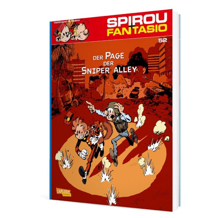 Produktbild: Spirou und Fantasio 52: Der Page der Sniper Alley