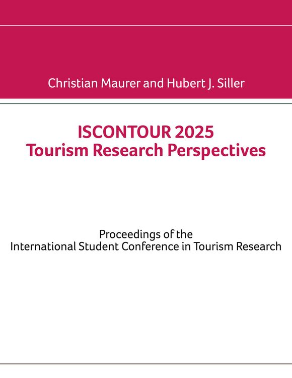 Produktbild: ISCONTOUR 2025 Tourism Research Perspectives