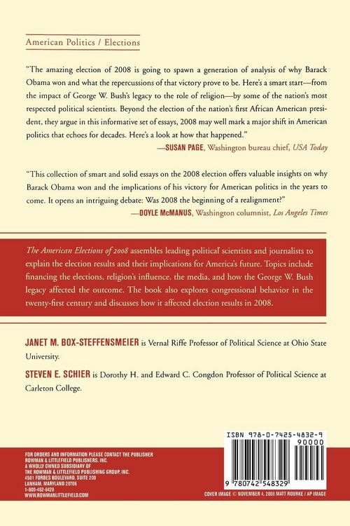 Produktbild: American Elections of 2008