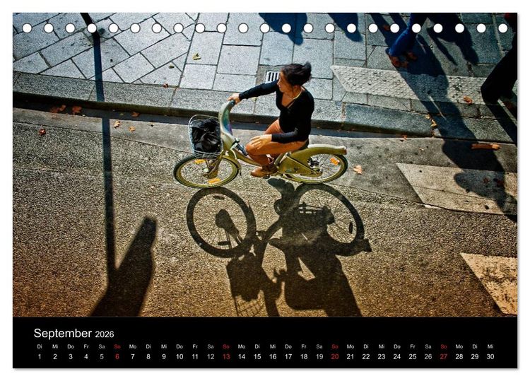 Produktbild: Paris - Impressionen einer Weltstadt (Tischkalender 2026 DIN A5 quer), CALVENDO Monatskalender