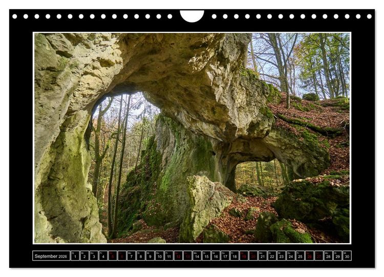 Produktbild: Wunderwelt Fr&auml;nkische Schweiz (Wandkalender 2026 DIN A4 quer), CALVENDO Monatskalender