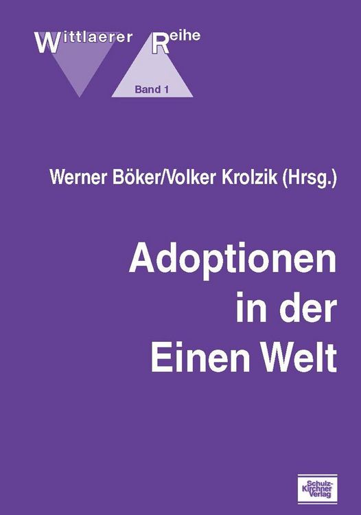 Produktbild: Adoptionen in der Einen Welt
