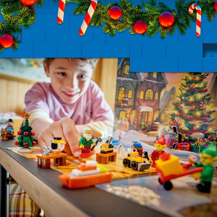 Produktbild: LEGO City Adventskalender 2026 Werkstatt des Weihnachtsmanns 60510