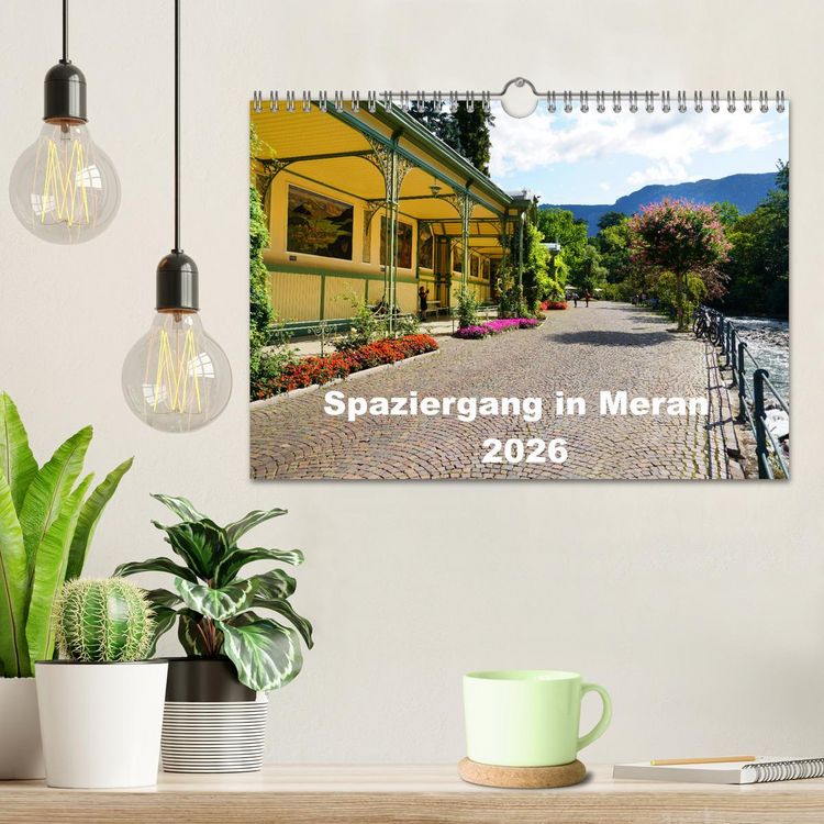 Produktbild: Spaziergang in Meran (Wandkalender 2026 DIN A4 quer), CALVENDO Monatskalender