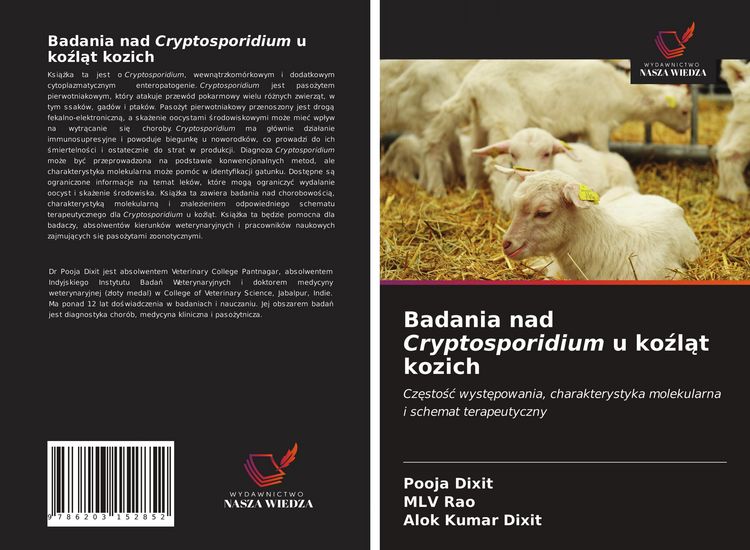 Produktbild: Badania nad Cryptosporidium u ko&iquest;l&iquest;t kozich