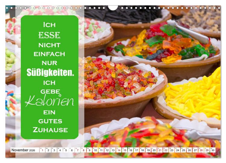 Produktbild: Liebe aus Zucker (Wandkalender 2026 DIN A3 quer), CALVENDO Monatskalender