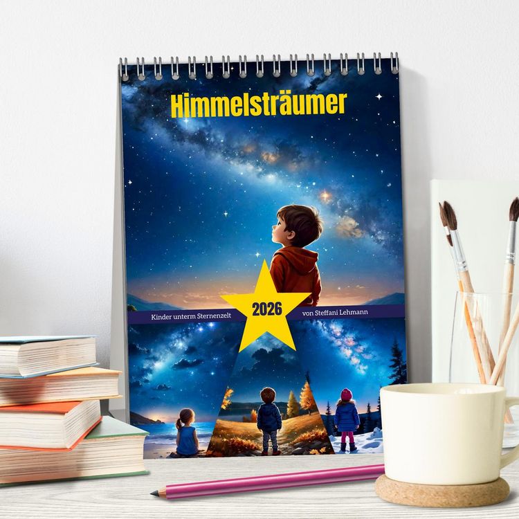 Produktbild: Himmelstr&auml;umer (Tischkalender 2026 DIN A5 hoch), CALVENDO Monatskalender