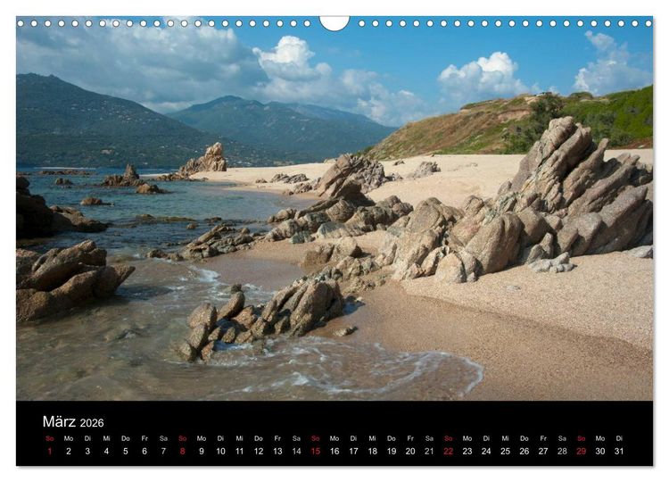 Produktbild: Korsika Insel der Sch&ouml;nheit (Wandkalender 2026 DIN A3 quer), CALVENDO Monatskalender