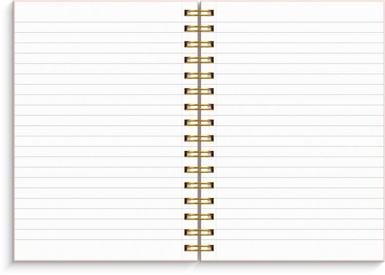 Produktbild: Burde Notizbuch A5 pink
