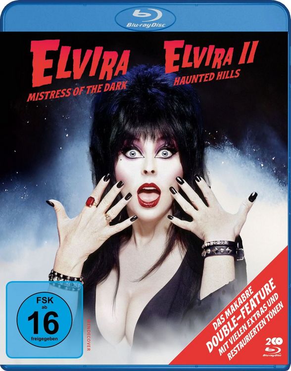 Produktbild: Elvira - Herrscherin der Dunkelheit (inkl. Elvira's Haunted Hills) [2 BRs]