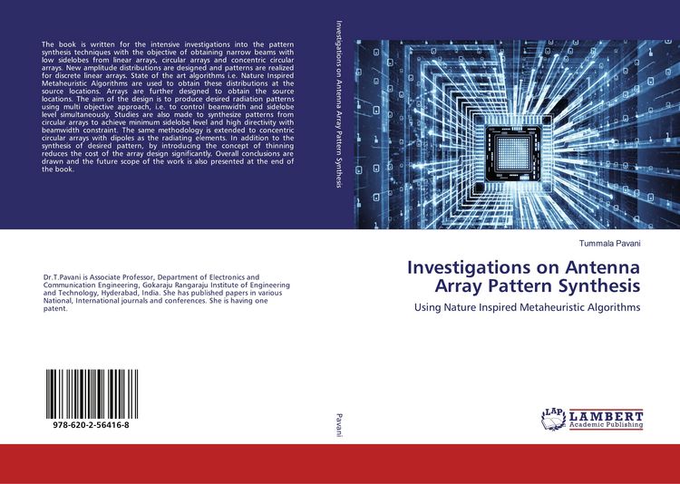 Produktbild: Investigations on Antenna Array Pattern Synthesis