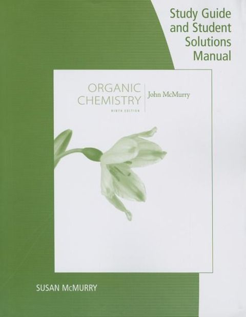 Produktbild: Study Guide with Student Solutions Manual for McMurry's Organic Chemistry, 9th