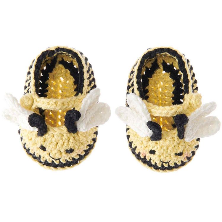 Produktbild: Ricorumi H&auml;kelset "Baby Booties" Biene