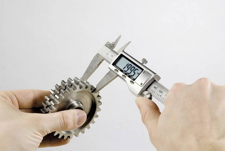 Produktbild: Kwb 091000 Digitaler Messschieber 150mm